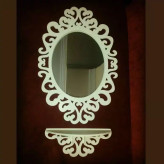 آینه بیضی سایز کوچک