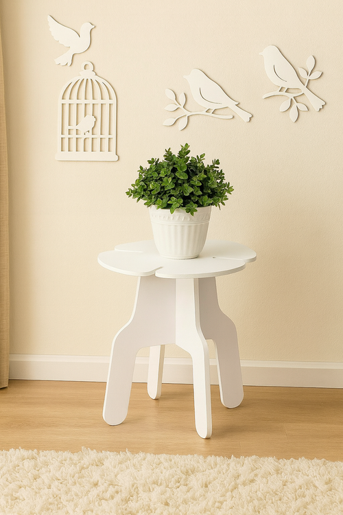 میز گلدان PVC ضد آب با پایه مقاوم