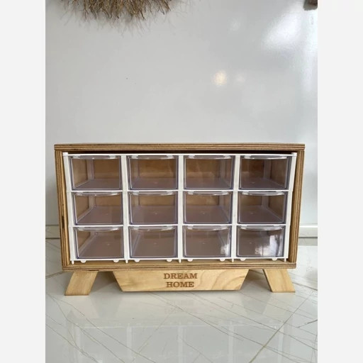 جا ادویه چوبی 12 کشو